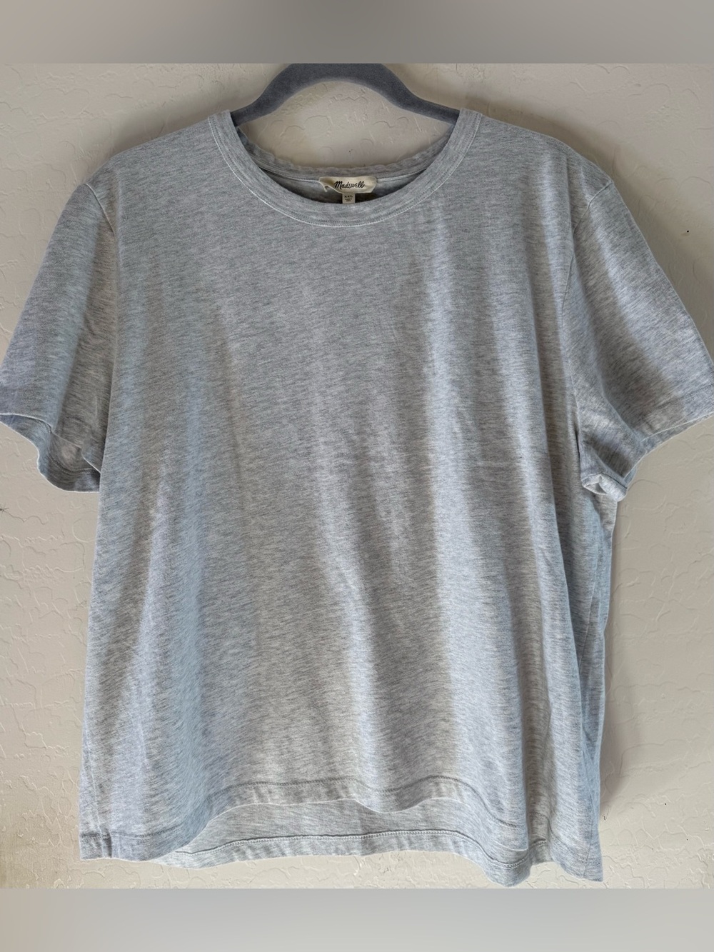 Madewell, XXL, 100% cotton grey shirt